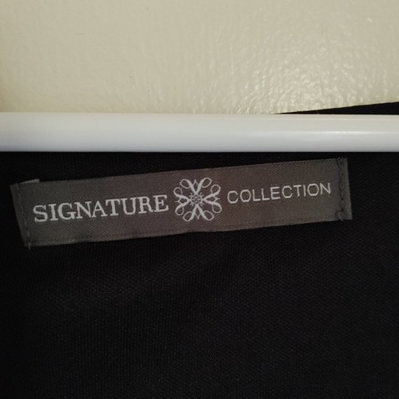 Avon Signature Collection Midi Dress Maroon Paisley Print - Picture 6 of 6